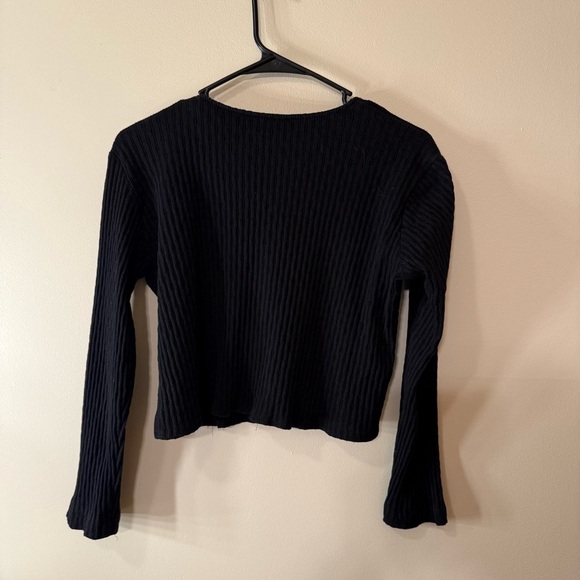 Rabbit Rabbit Rabbit Black Button Down Shirt - Picture 2 of 5